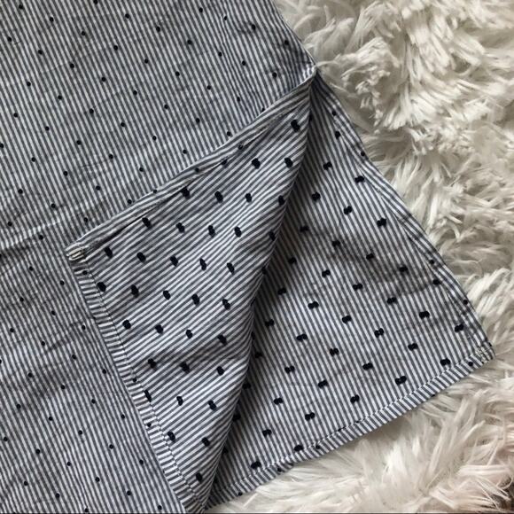 MADEWELL • Pointelle Pinstriped String Tank Top - Picture 4 of 6